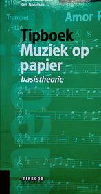 Tipboek Muziek op papier. Hugo Pinksterboer., Muziek en Instrumenten, Klarinet, Ophalen of Verzenden, Zo goed als nieuw, Thema