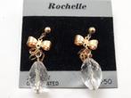 Prachtige oorbellen 22K verguld van Rochelle (6917), Sieraden, Tassen en Uiterlijk, Ophalen, Nieuw, Goud, Overige materialen
