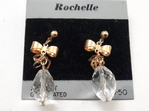 Prachtige oorbellen 22K verguld van Rochelle (6917), Sieraden, Tassen en Uiterlijk, Oorbellen, Nieuw, Overige materialen, Goud