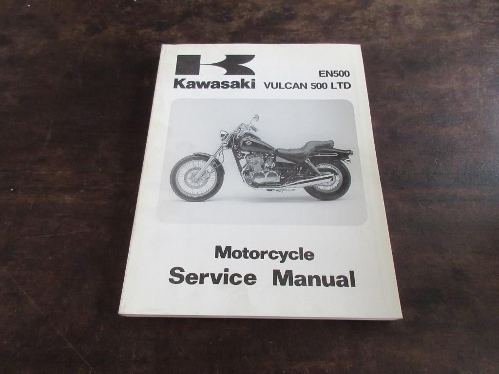 Kawasaki EN500 Vulcan 500 1996 Werkplaatshandboek manual, Ophalen of Verzenden, Kawasaki