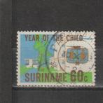 Aangeboden Suriname Zonnebloem nr. 184 gestempeld., Postzegels en Munten, Postzegels | Suriname, Verzenden, Gestempeld