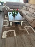 Salon en eettafel eikenhout, Huis en Inrichting, Tafels | Eettafels, Ophalen, Zo goed als nieuw