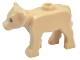 Lego Dieren Koe / Kalf Tan Calf with Black Eyes and White, Ophalen of Verzenden, Nieuw, Losse stenen, Lego