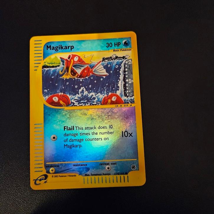 Magikarp [Reverse Holo] #118 Pokemon Expedition, Hobby en Vrije tijd, Verzamelkaartspellen | Pokémon, Zo goed als nieuw, Ophalen of Verzenden