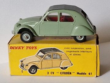 Dinky Toys (France) 558 Citroën 2CV Modèle 61 beschikbaar voor biedingen