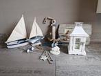 Woondecoratie Strand Boot Windlicht Anker Boei, Ophalen, Gebruikt
