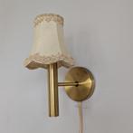 Vintage messing Deense wandlamp wand lampje van Darø. Retro, Huis en Inrichting, Lampen | Wandlampen, Ophalen of Verzenden, Gebruikt