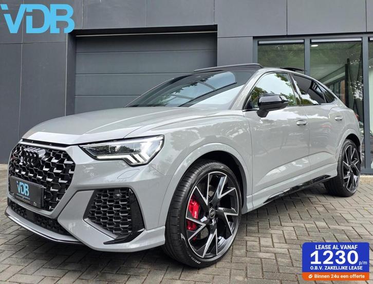 Audi RSQ3 SPORTBACK RS 2.5 TFSI 400PK NARDO MEMORY PANO VOL, Auto's, Audi, Bedrijf, Te koop, RSQ3, 360° camera, 4x4, ABS, Achteruitrijcamera