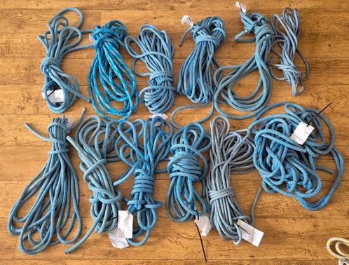 Gebruikte Zeil Lijnen - Diverse Kleuren & Lengtes, Watersport en Boten, Accessoires en Onderhoud, Gebruikt, Lijn of Blok, Ophalen of Verzenden