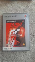 Gran Turismo 3 - PS2 Platinum, Spelcomputers en Games, Gebruikt, 1 speler, Racen en Vliegen, Ophalen of Verzenden