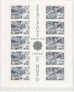 Monaco Postzegelvelletje ruimtevaart Uitgave 1991, Verzenden, Monaco
