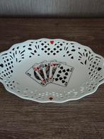 Playing Card porseleinen schaal, Ophalen of Verzenden