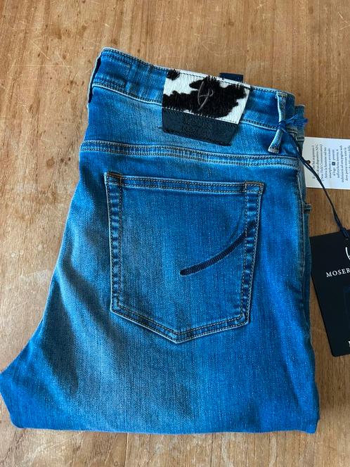 Handpicked Moser Project model Ravello maat 34, Kleding | Heren, Spijkerbroeken en Jeans, Nieuw, W33 - W34 (confectie 48/50), Blauw