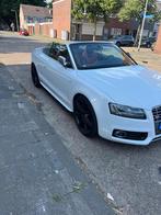 Audi S5 3.0 Tfsi 245KW Cabrio Quat. S-tr 2010 Wit 187Dkm, Automaat, Zwart, 2995 cc, Cabriolet
