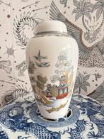 Dekselpot Wedgwood Chinese Legend porselein, Antiek en Kunst, Antiek | Porselein, Ophalen of Verzenden