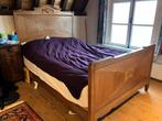 Antiek bed 140x200 met eventueel matras, Ophalen, Gebruikt, Bruin, 140 cm