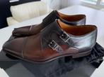 Magnanni heren leren monk gespschoen met riem NIEUW, Ophalen, Bruin, Nieuw, Gespschoenen