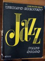 piano-World's Greatest Jazz Piano Solos-aanrader, Gebruikt, Overige soorten, Ophalen of Verzenden, Jazz