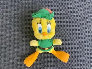 Looney Tunes Sylvester & Tweety peluche doll pop pluche 1997 beschikbaar voor biedingen