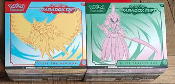 Paradox rift etbs sealed pokemon kaarten beschikbaar voor biedingen