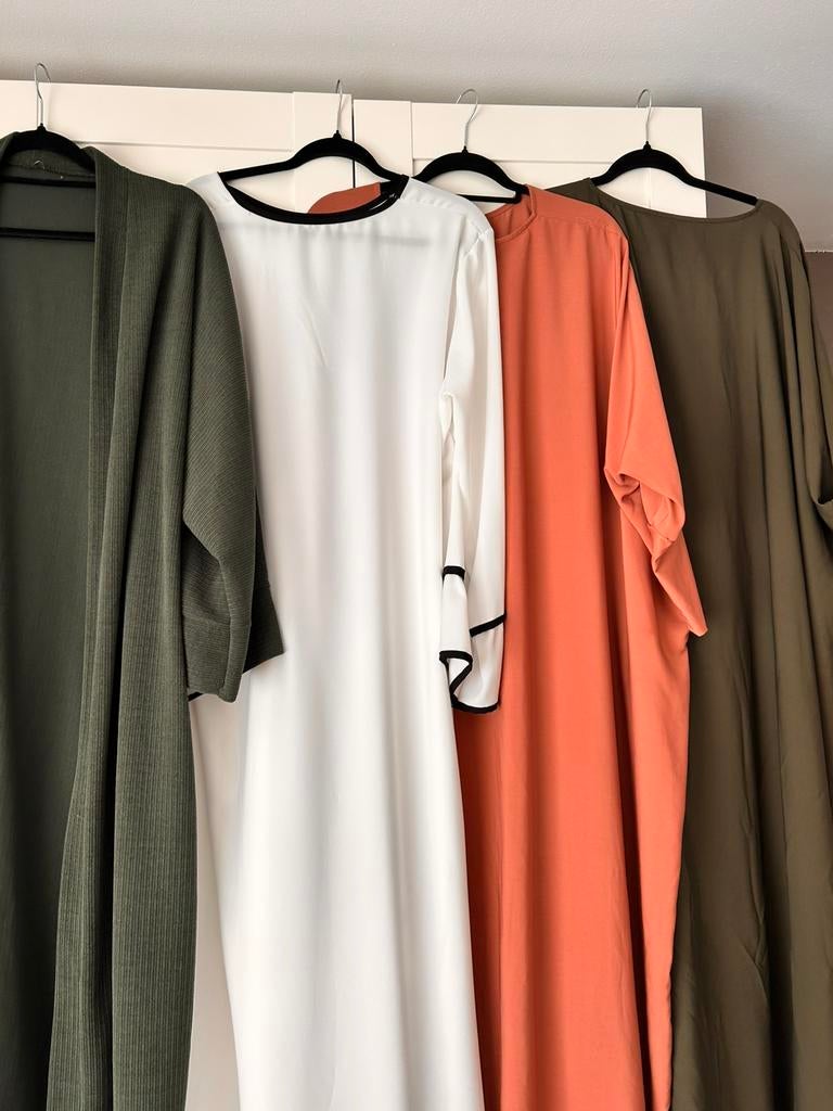 Pakket dames jurken/kimono’s abaya maat l/xl, Ophalen of Verzenden, Zo goed als nieuw, Maat 56/58 (XL)