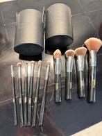 Creative Cosmetics kwasten set met box, Ophalen of Verzenden, Zo goed als nieuw, Zwart, Gehele gezicht