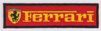 Ferrari stoffen opstrijk patch embleem #3, Verzenden, Nieuw, Auto's