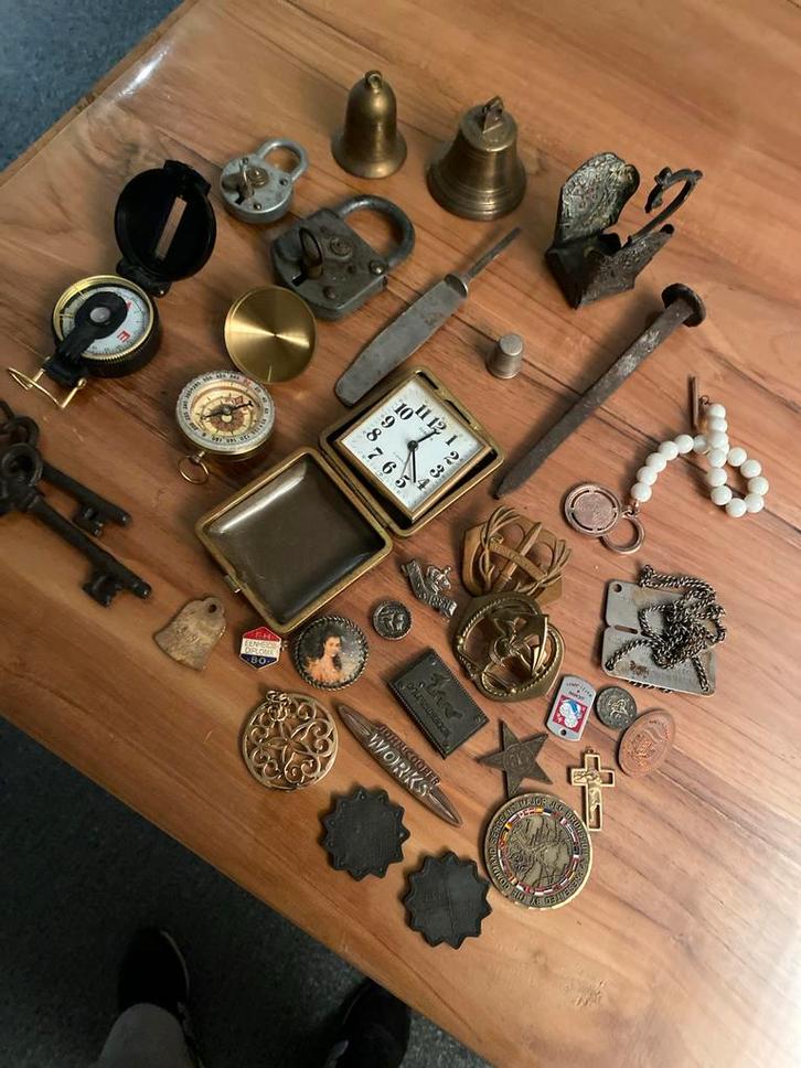 Partij Antieke Spullen en Curiosa, Antiek en Kunst, Curiosa en Brocante, Ophalen of Verzenden