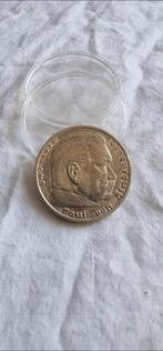 Orginele Duitse zilveren 5 Reich mark, Verzamelen, Ophalen of Verzenden, Landmacht, Duitsland, Overige typen