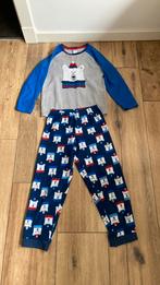 Dikkere fleece pyjama maat 134 winter piama beer lekker zach, Ophalen of Verzenden, Gebruikt, Jongen of Meisje, Nacht- of Onderkleding