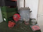 inmaakketel met glazen, Huis en Inrichting, Ophalen, Gebruikt, Glas, Pot, Bus of Blik