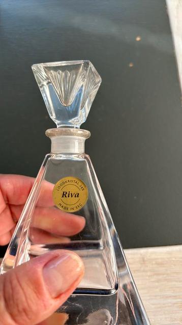 riva loodkristal 24% parfumflesje / vaasje beschikbaar voor biedingen