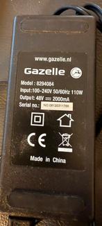 Gazelle oplader E-Bike, Ophalen of Verzenden, Gebruikt