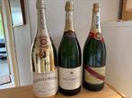 3 dummy/decoratieflessen champagne jeroboam, Ophalen, Gebruikt, Frankrijk, Champagne