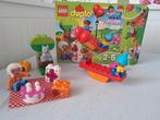 Lego Duplo 10832 Verjaardag Picknick, Kinderen en Baby's, Speelgoed | Duplo en Lego, Ophalen of Verzenden, Zo goed als nieuw, Complete set