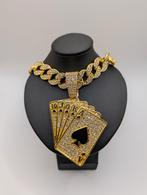 Gouden ketting Poker, Ophalen of Verzenden, Nieuw, Goud, Goud