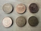 Zes vijf gulden munten, Postzegels en Munten, Munten | Nederland, Ophalen of Verzenden, Koningin Beatrix, 5 gulden