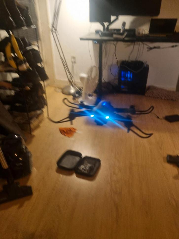 Opvouwbare Drone met Oplader & Hoes, Audio, Tv en Foto, Drones, Zo goed als nieuw, Ophalen of Verzenden
