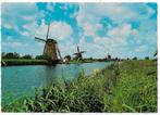 Kinderdijk Molens Gelopen Ansichtkaart ( B5663 ), Ophalen of Verzenden, 1980 tot heden, Gelopen, Zuid-Holland