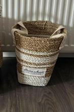 Riviera Maison rattan mand, Huis en Inrichting, Ophalen, Zo goed als nieuw, Rond, Riet