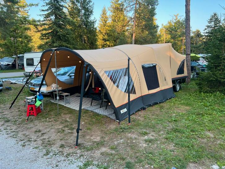 Alpenkreuzer Campfire z.g.a.n., Caravans en Kamperen, Vouwwagens, Alpenkreuzer, tot en met 6, Beige, Ophalen