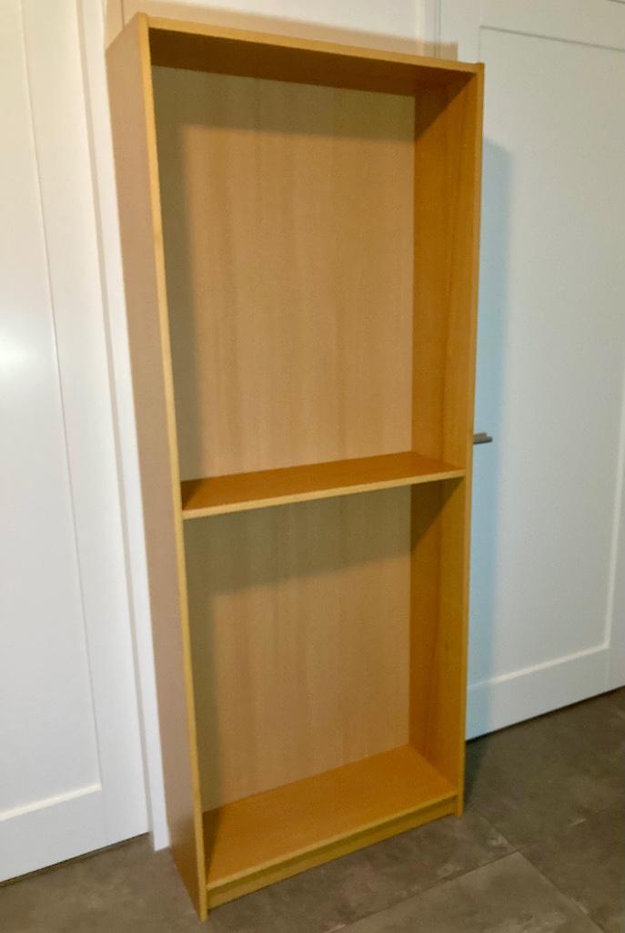 Te koop: IKEA Billy kast (beuken), Huis en Inrichting, Kasten | Boekenkasten, Zo goed als nieuw, 50 tot 100 cm, 200 cm of meer
