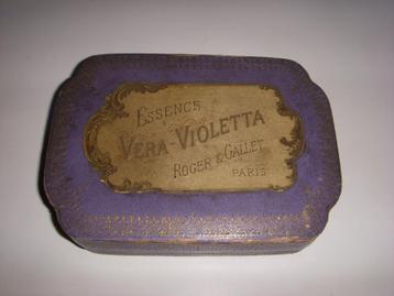Oude Vera-Violetta Zeepdoos Roger & Gallet Parijs +/-1900 beschikbaar voor biedingen