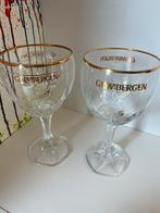 Grimbergen bierglazen set van 2 glazen, Ophalen of Verzenden, Nieuw, Glas of Glazen, Overige merken