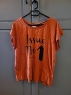 Leuk shirt Jacqueline de Yong - Maat S, Oranje, Ophalen of Verzenden, Korte mouw, Maat 36 (S)