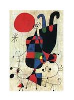 Joan Miró - Inverté of Figures - Fine Art, Antiek en Kunst, Ophalen of Verzenden