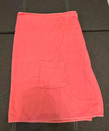 Handdoekjurk handdoek jurk roze klittenband beschikbaar voor biedingen