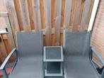 Tuinbankje met tafeltje, Tuin en Terras, Tuinsets en Loungesets, Ophalen, Zo goed als nieuw, 2 zitplaatsen