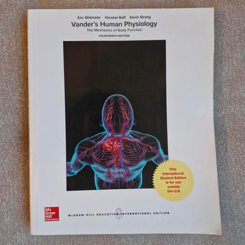 Vander's Human Physiology beschikbaar voor biedingen