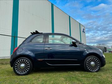 Fiat 500C 0,9TA Riva,Xenon,Navi,Leer,16”,Cruise,2018,45dkm!! beschikbaar voor biedingen